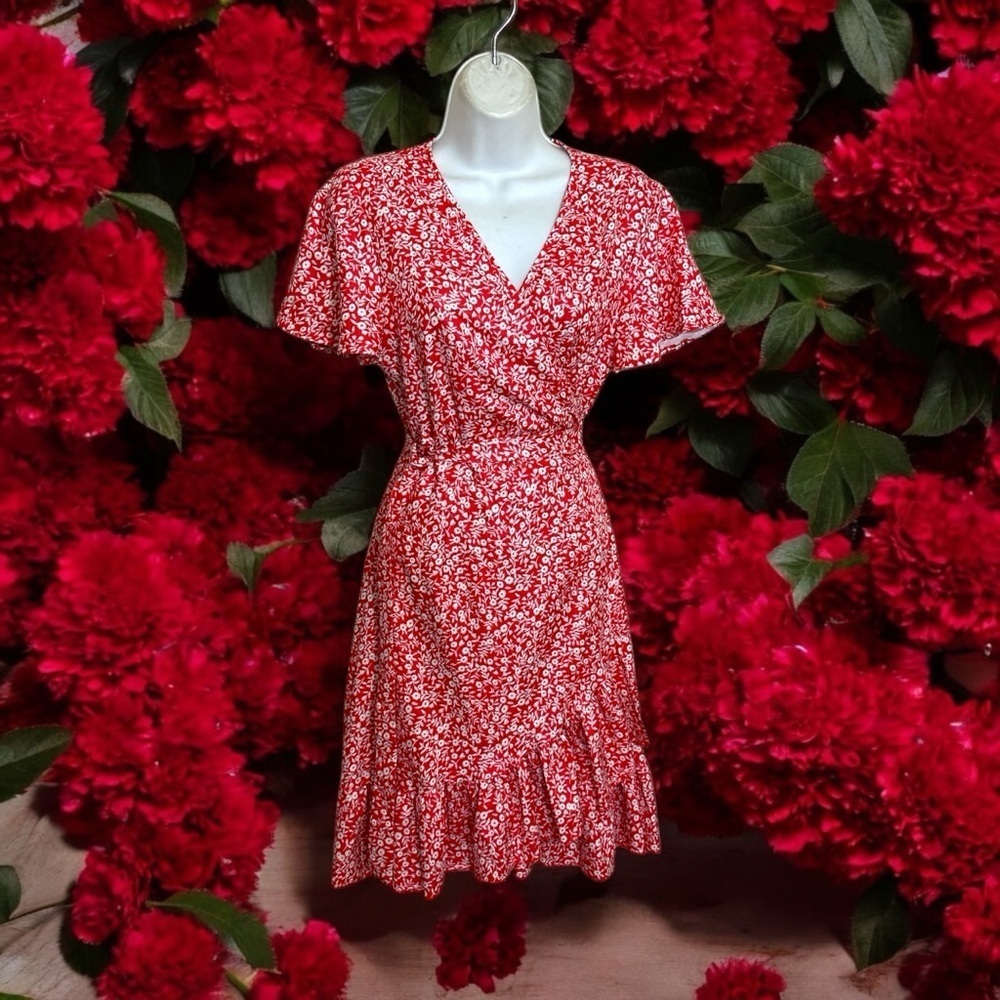 Naggoo Wrap Dress - Size Medium -
